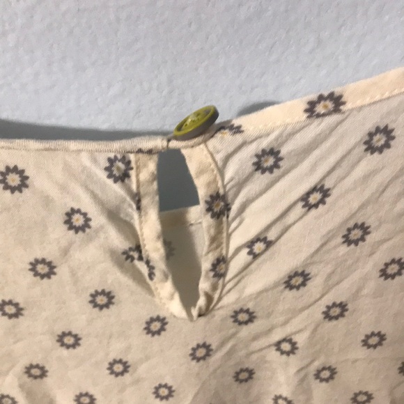 Pretty White Matilda Jane Flowy Blouse - Picture 4 of 5